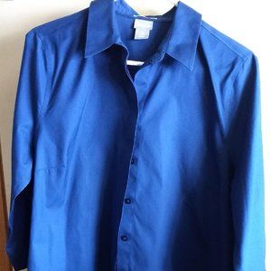 COPY - Chico's true navy blouse.